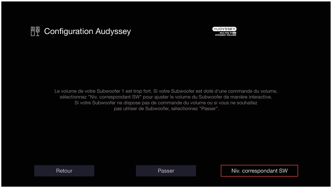 GUI Audyssey SW X38